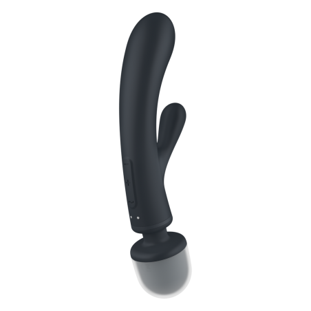 Triple Lover | Hybrid Wand Massager - Grey