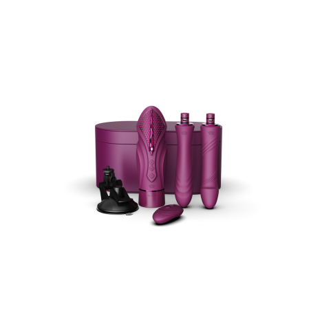 Sesh | Velvet Purple | Thrusting Dildo Recheargable