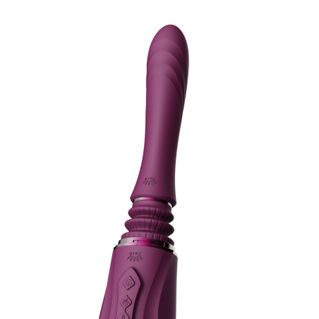 Sesh | Velvet Purple | Thrusting Dildo Recheargable