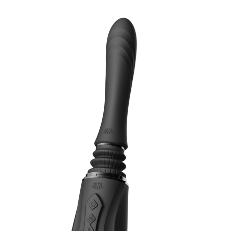 Sesh | Velvet Purple | Thrusting Sex Machine with Application - Black