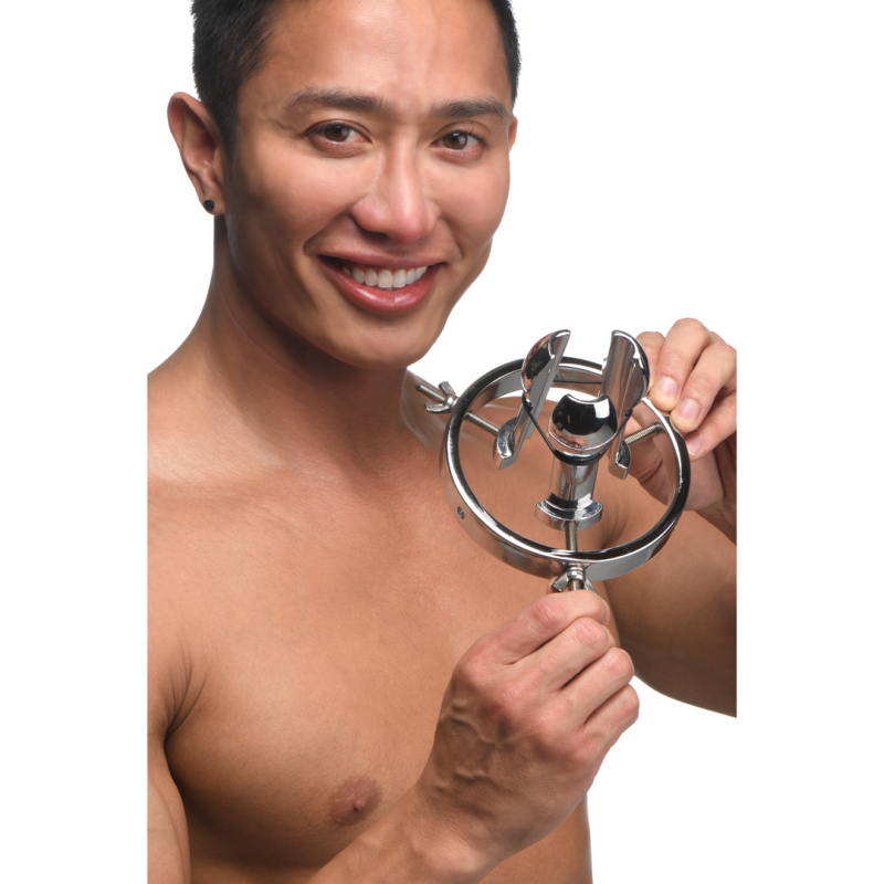 Forced Spread - Stainless Steel Anal Explorer