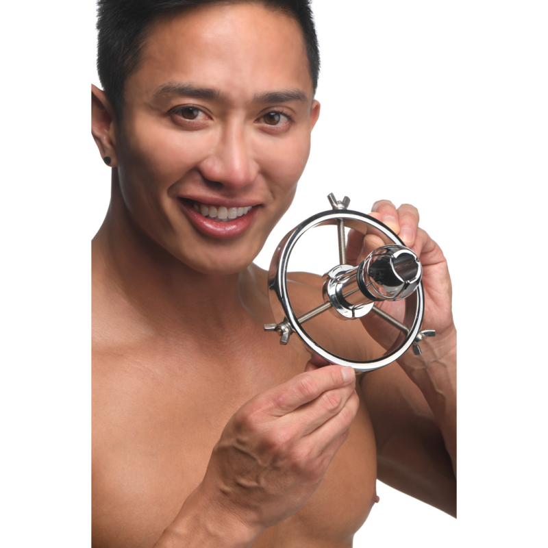 Forced Spread - Stainless Steel Anal Explorer