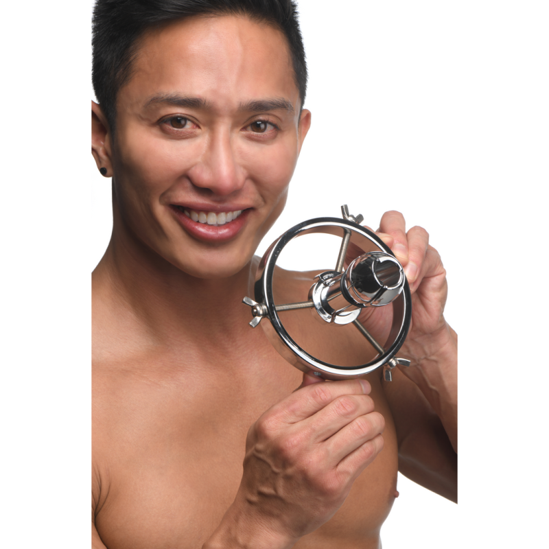 Forced Spread - Stainless Steel Anal Explorer