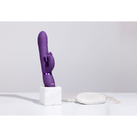 Nari - Vibrating and Rotating Beads, G-Spot Rabbit - Purple
