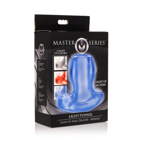 Master Series | Light-Tunnel - Light-Up Anal Dilator - Medium