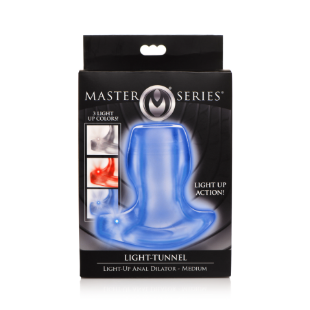 Master Series | Light-Tunnel - Light-Up Anal Dilator - Medium