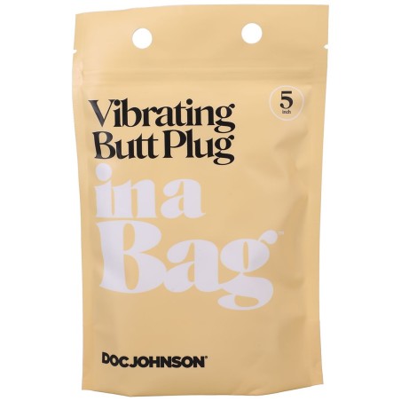 Doc Johnson | Ina Bag | Δονούμενη Πρωκτική Σφήνα 12 cm