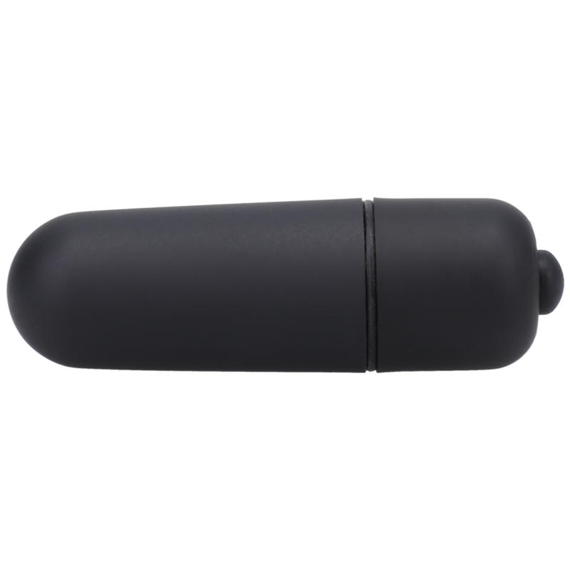 Vibrating Butt Plug - 4" / 10 cm - Black