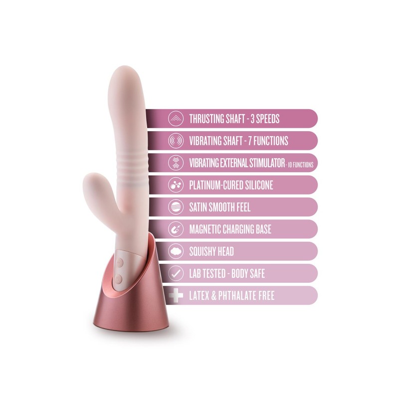 BLUSH | FRAYA | Rabbit Δονητής Σιλικόνης - Ροζ