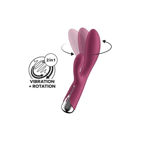SATISFYER | SPINNING RABBIT 1 - Κόκκινο