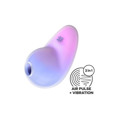 SATISFYER | PIXIE DUST | Κλειτοριδικ΄ός Δονητής Πίεσης Αέρος - Violet Pink