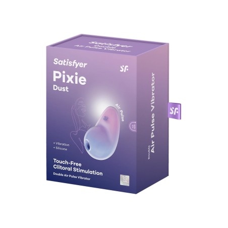 SATISFYER | PIXIE DUST | Κλειτοριδικ΄ός Δονητής Πίεσης Αέρος - Violet Pink