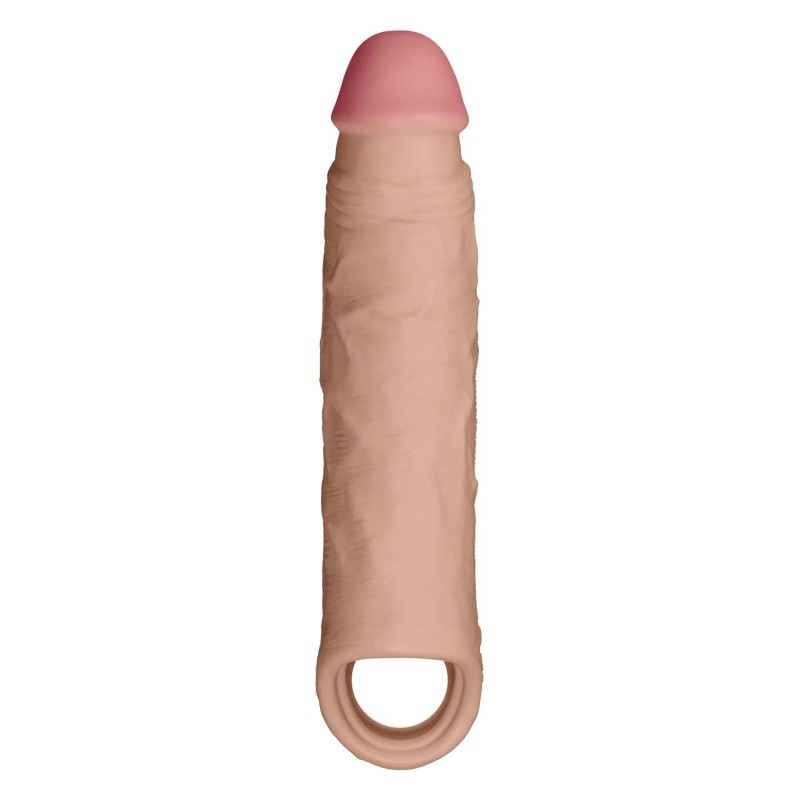 SHAFT SHEATH | MODEL F | 22cm  Προέκταση Πέους Σιλικόνης - Flesh