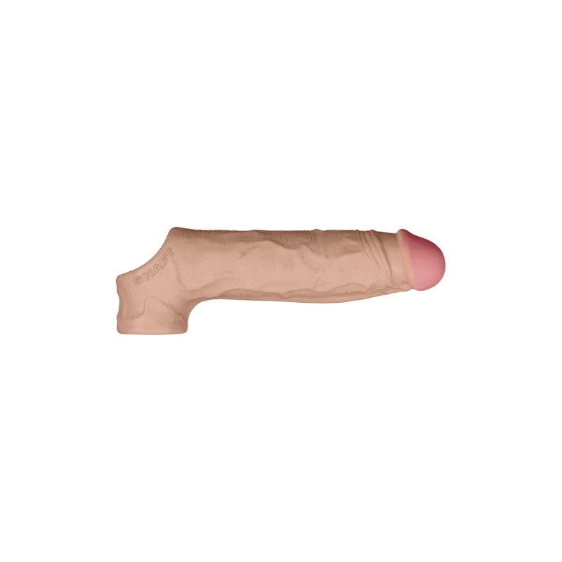 SHAFT SHEATH | MODEL F | 22cm  Προέκταση Πέους Σιλικόνης - Flesh