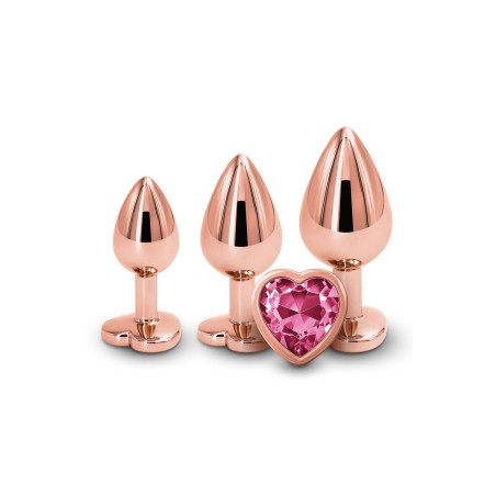 REAR ASSETS | TRAINER KIT | Σετ Πρωκτικών Σφηνών Αλουμινίου - Rose Gold Heart Pink