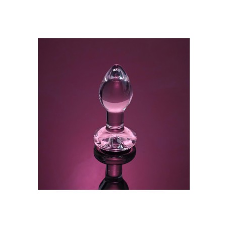 ADAM & EVE | PINK GEM | Γυάλινη Πρωκτική Σφήνα - Small