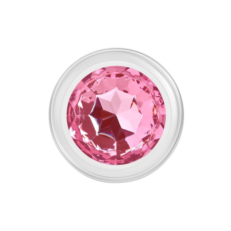 ADAM & EVE | RED GEM | Γυάλινη Πρωκτική Σφήνα - Medium