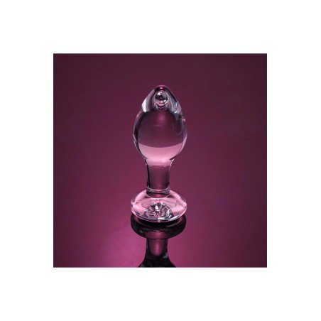 ADAM & EVE | RED GEM | GLASS BUTT PLUG - MEDIUM