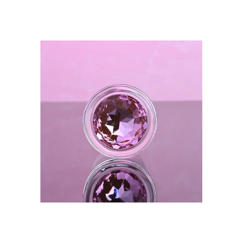 ADAM & EVE | RED GEM | GLASS BUTT PLUG - MEDIUM