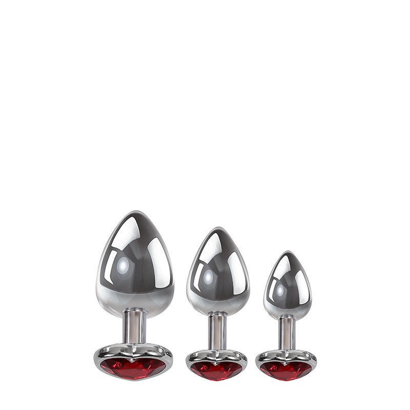 ADAM & EVE | THREE HEARTS GEM | ANAL PLUG SET