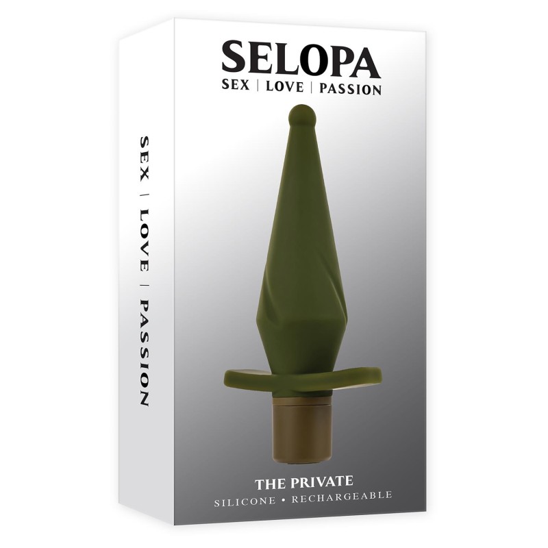 SELOPA | THE PRIVATE | Vibrating Butt Plug