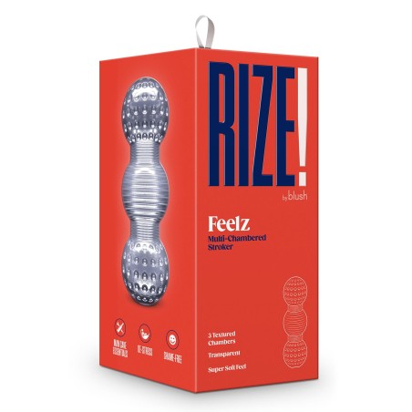 RIZE | FEELZ CLEAR | Masturbation Sleeve