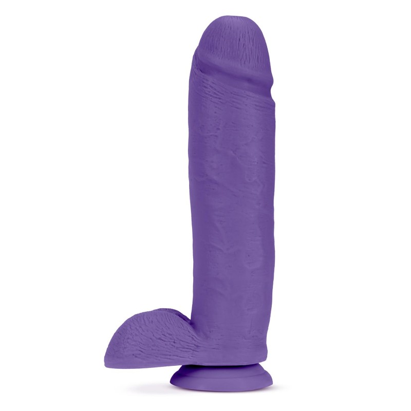 AU NATUREL | BOLD HUGE | Ρεαλιστικό Ομοίωμα Πέους 25cm - Μοβ