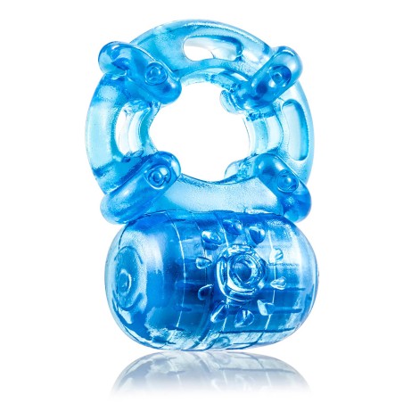 STAY HARD | Reusable 5 Function Cock Ring - Blue