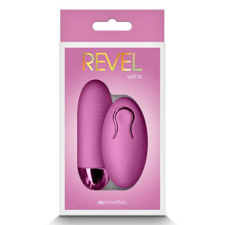 REVEL | WINX | Δονούμενο Κολπικό Αβγό Σιλικόνης - Ροζ