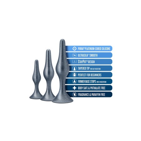 ANAL ADVENTURES MATRIX | GENESIS | PLUG KIT STELLAR - SILVER