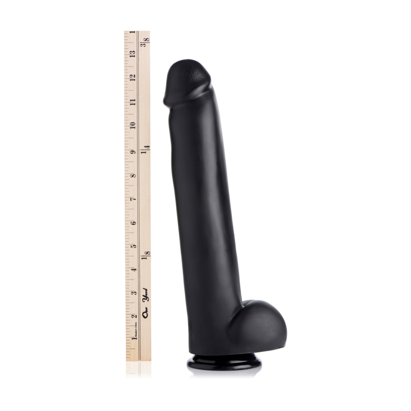 The Master | Dildo with Suction Cup - Black