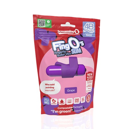 THE SCREAMING O | 4B FING O SLIM | Δονητής Δαχτύλων - GRAPE