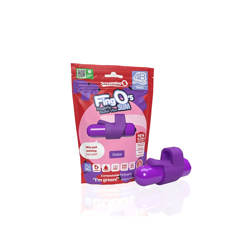 THE SCREAMING O | 4B FING O SLIM | Δονητής Δαχτύλων - GRAPE