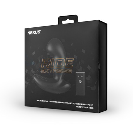 NEXUS |RIDE EXTREME | DUAL MOTOR REMOTE CONTROL PROSTATE VIBRATOR