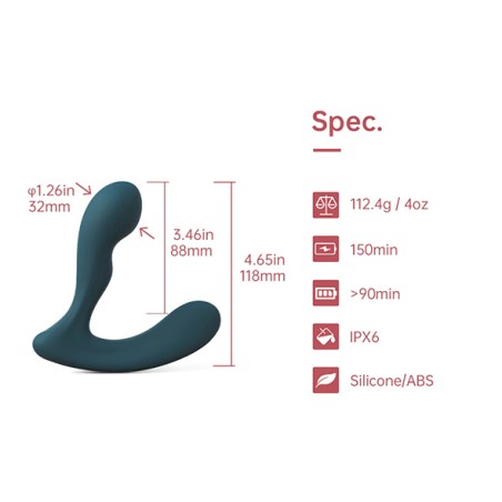 MAGIC MOTION | SOLSTICE X | APP CONTROLLED PROSTATE VIBRATOR