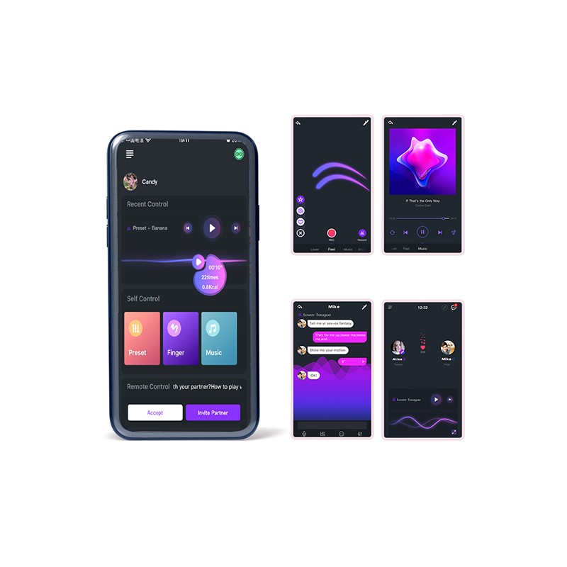 MAGIC MOTION | RISE | App Controlled - Smart Δονούμενο Δαχτυλίδι Πέους