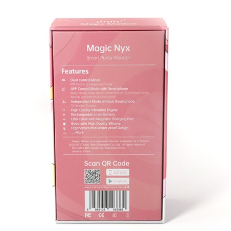 MAGIC MOTION | NYX | APP CONTROLLED SMART PANTY VIBRATOR