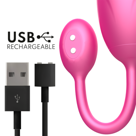ONINDER | DENVER | App Controlled Vibrating Vaginal Egg - Pink
