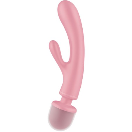 Triple Lover | Hybrid Wand Massager - Ροζ