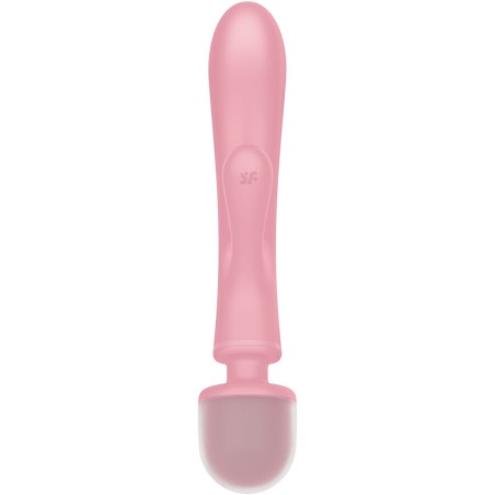 Triple Lover | Hybrid Wand Massager - Ροζ