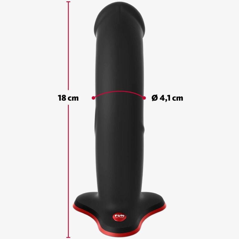 FUN FACTORY | THE BOSS REALISTIC DILDO - BLACK