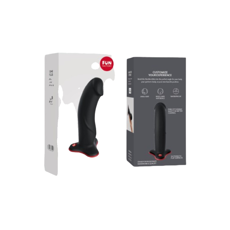 FUN FACTORY | THE BOSS REALISTIC DILDO - BLACK