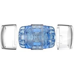 FLESHLIGHT - MASTURBATOR QUICKSHOT TURBO BLUE ICE