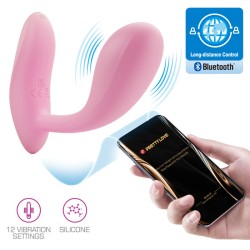 G-SPOT - APP CONTROLLED 12 VIBRATIONS RECHARGEABLE - PINK