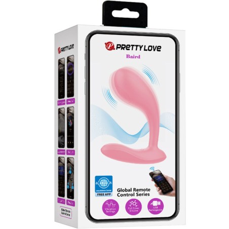 G-SPOT - APP CONTROLLED 12 VIBRATIONS RECHARGEABLE - PINK