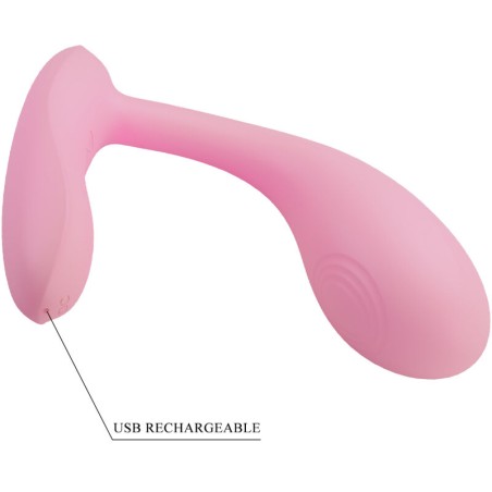 G-SPOT - APP CONTROLLED 12 VIBRATIONS RECHARGEABLE - PINK