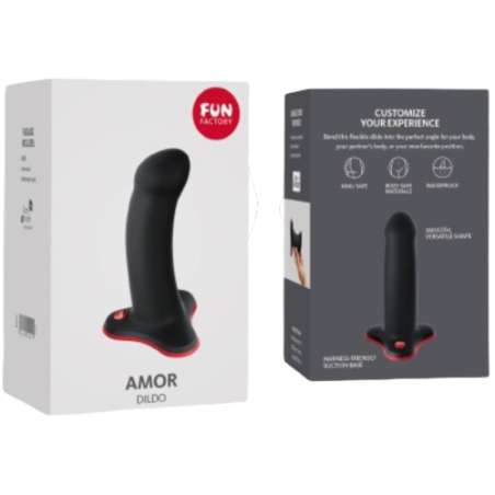 FUN FACTORY | AMOR DILDO BEGINNERS | BLACK