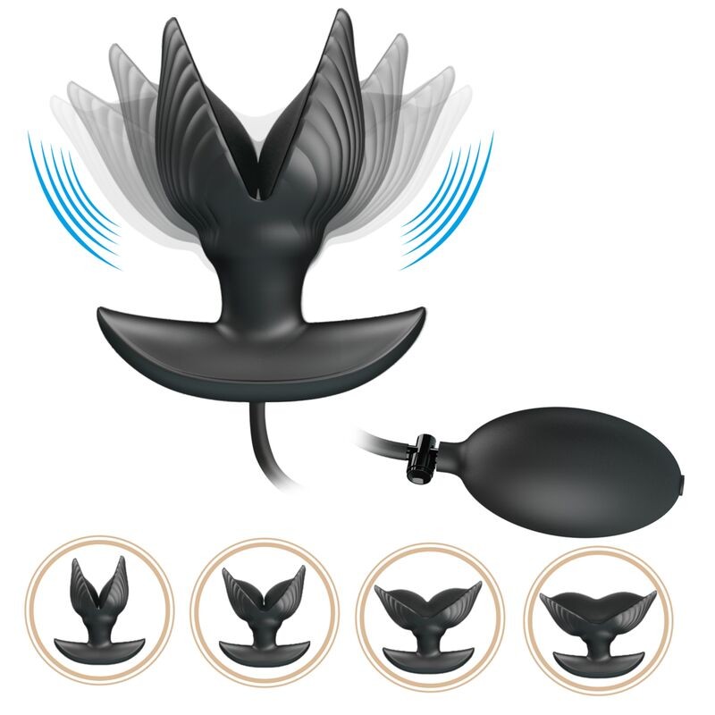 INFLATABLE & RECHARGEABLE ANAL PLUG