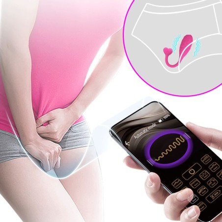 APP CONTROLLED | FISHER VIBRATING EGG - PINK