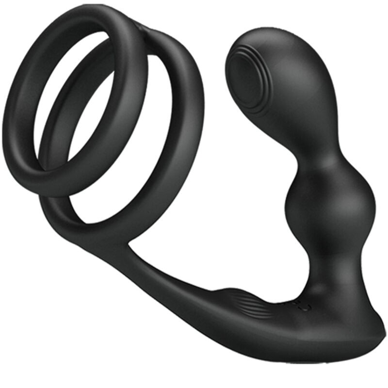 Anal Lock - Δαχτυλίδι Πέους & Όρχεων & Δονούμενη Σφήνα